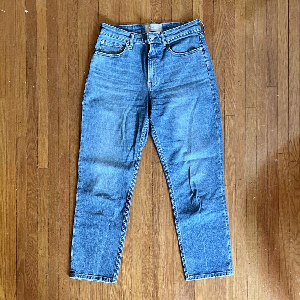 Everlane High Rise Straight Jean